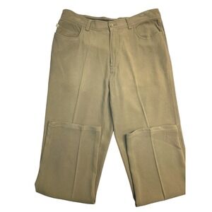 Tommy Bahama Men's Pants 36x32 Straight‎ Leg Relaxed Silk Rayon Khaki Pants